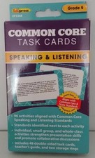Common Core Speaking  Listening Task Cards Grade 5 Edupress