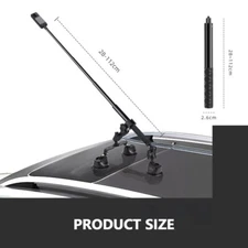For Insta360 ONE X4 X3 X2 DJI Panoramic Camera Car SuctionCup Mount+Selfie Stick