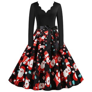 rockabilly christmas dress