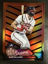 2023 Topps Series Update #US263 Sam Williard Orange and Black Foil