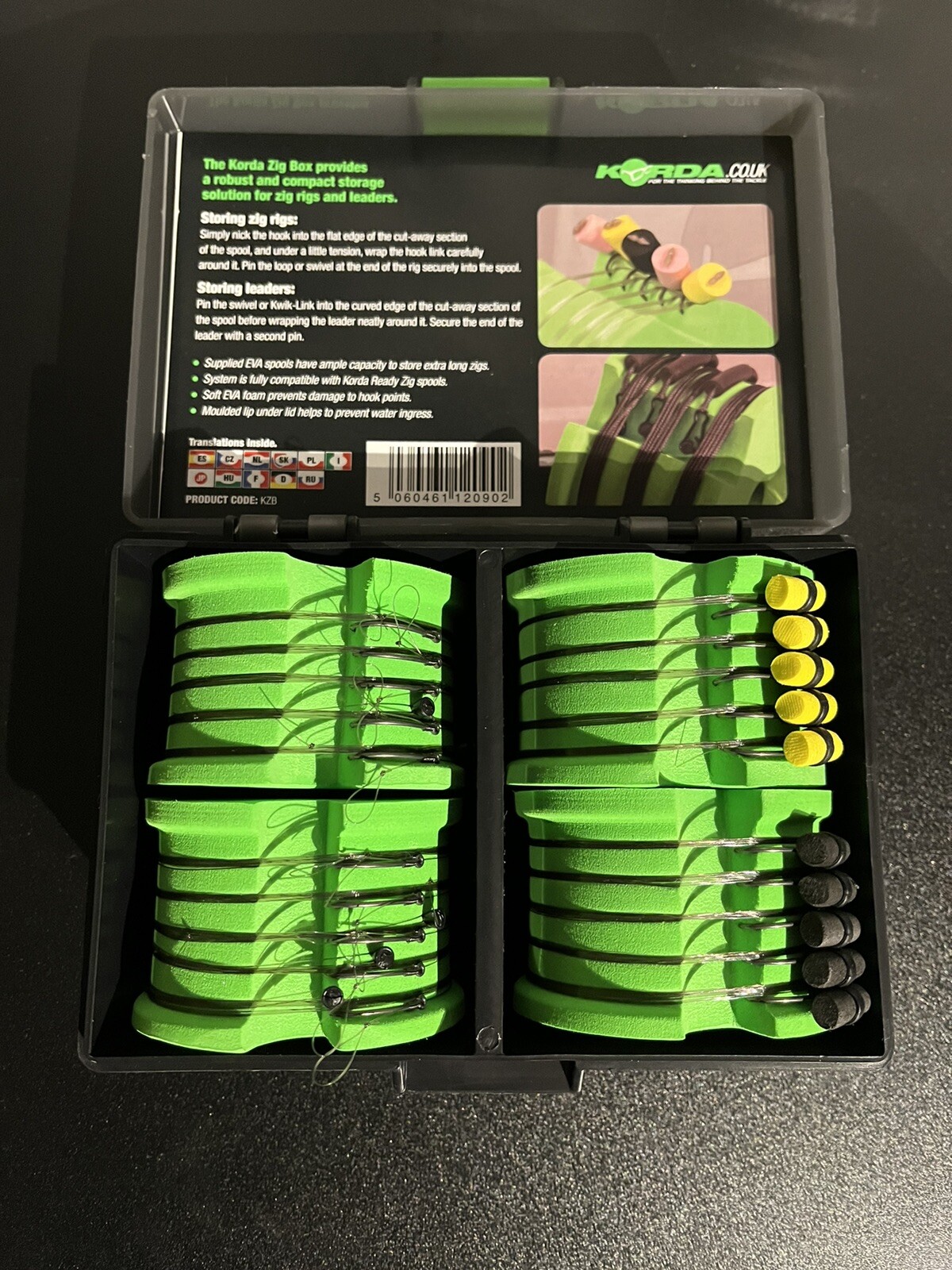 Korda Large Zig Kit - Set Completo Di Zig Rig Per La Pesca Della Carpa &ndash; KarperCentrale