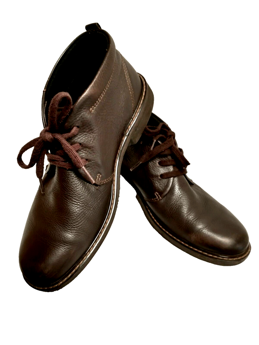 Ecco Men\'s Dark Brown Leather Boots Men main image 4