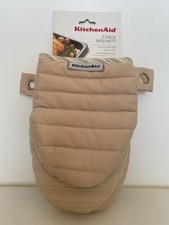 Kitchen Aid Mini Mitt Pack Of 2 Easy Silicone Grip Oven Glove 