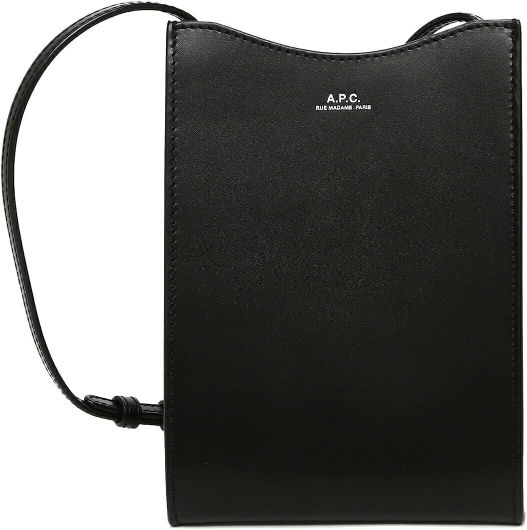 A.P.C｜CROSSBAGS (Jamie Neck Pouch (PXBMW H63043 LZZ)) Jamie neck pouch - Smooth leather - A.P.C. accessories