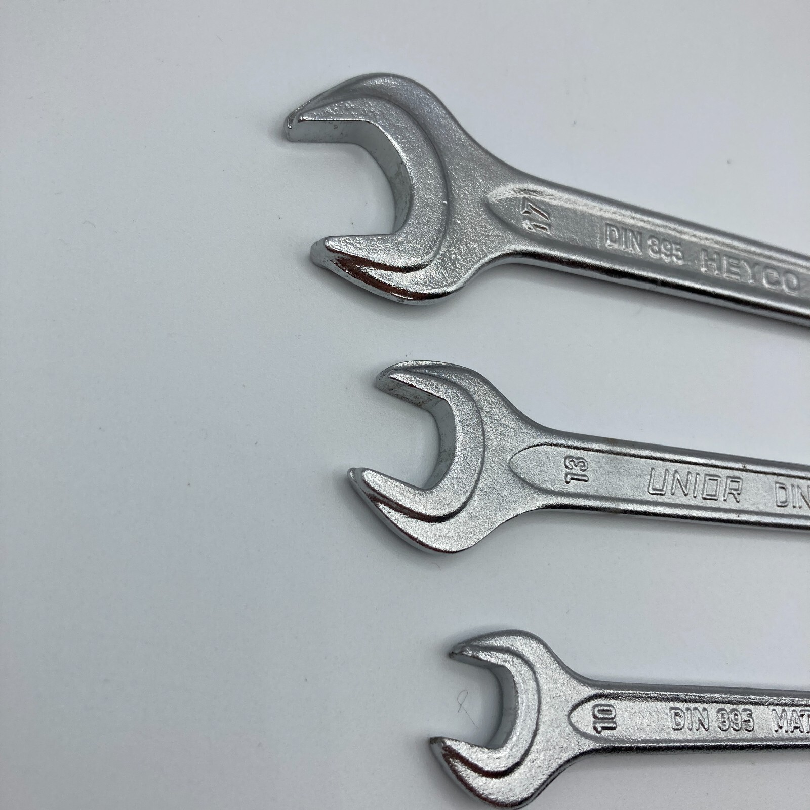 Mercedes-Benz Matador Germany DIN 895 17mm / 19mm Open End Wrench 
