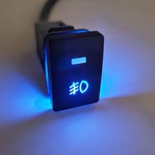 Push Button Onoff Switch Blue Led For 2003 2004 2005 Mazda6 Sedan Fog Light
