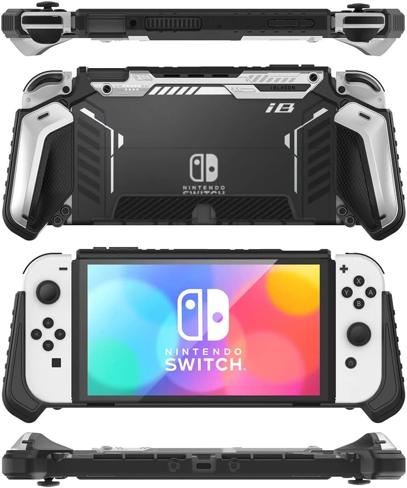 i-Blason Armorbox для Nintendo Switch док-станция на органических светодиодах чехол защита от царапин задняя крышка - Изображение 3 из 4