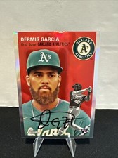 2023 Topps Chrome Platinum-Refractor-Dermis Garcia RC #42