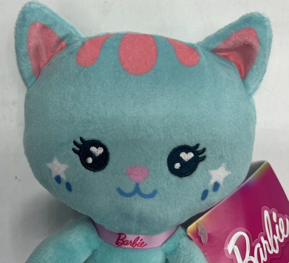 Barbie Glitzy Pet 2023 Peluche KITTY CHATON que cuenta con cuello Barbie brillante Foto 2 de 4