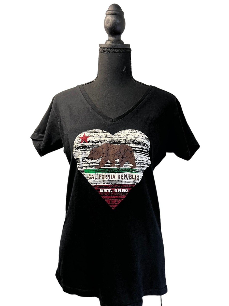 US Apparel Spectra California Bear T Shirt Medium