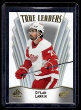 2021-22 SP Authentic True Leaders Dylan Larkin #TL-16 Detroit Red Wings