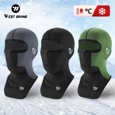 WEST BIKING Winter Warm Fleece Balaclava Face Mask Ski Cycling Headgear Cap