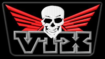 Honda VTX skull 1300 1300S S 1800 R retro Aufnäher iron-on patch
