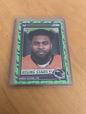 2024 Score-A-Treat #2 Audric Estime A-Treat - Rising Stars Green Bats card