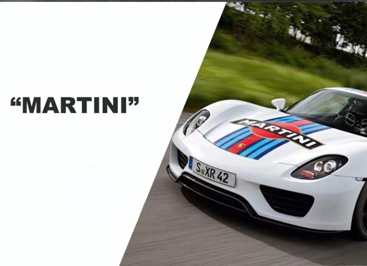 1:18 Scale Spyder Martini 918 Alloy Miniature Diecast Metal Car