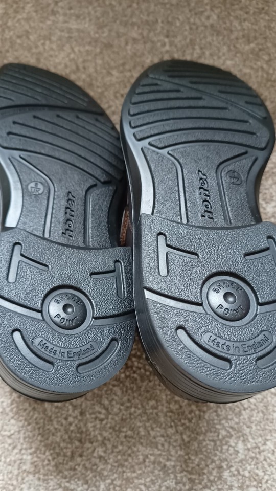 MENS HOTTER ASQUITH COMFORT SHOES Brown Leather Shoes UK 8 eBay