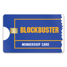 3 Pack Blockbuster Card Credit Card Skin Debit Sticker Decal Cover Wrap