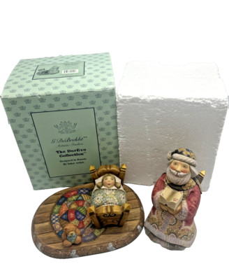 G DeBrekht Night Before Christmas DerEvo Collection 52011 Set of 4 Ltd Ed Signed