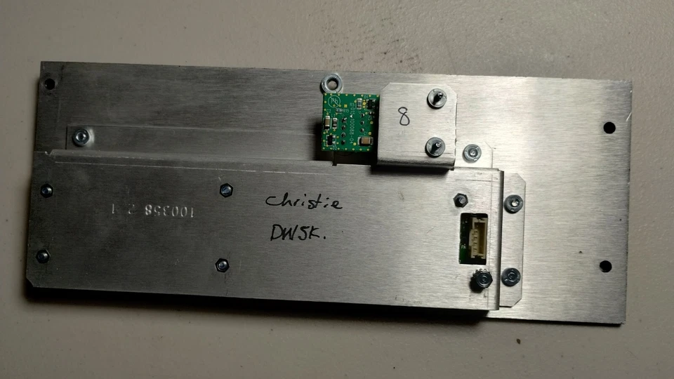 Christie DW8K DW5K Control Panel Projector 100358 2 1 - Image 3 of 4