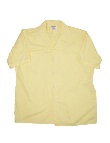 Skipper by Wilson Brothers Vintage 40s Rockabilly Yellow Geometric