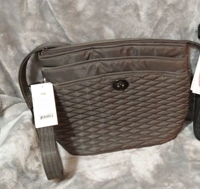 Lug Bubble Quilted Shoulder Bag Adagio Sand Taupe for sale online eBay