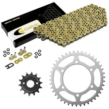 Gold O-Ring Drive Chain & Sprockets for Kawasaki Ex300 Ninja 300 Abs 2013-2016