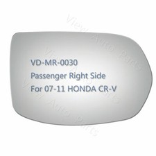 Mirror Glass for 2005 2006 2007 2008 2009 2010 2011 Honda CR-V Passenger Side RH