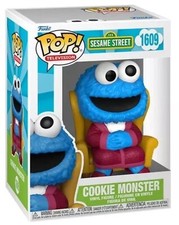 Funko Pop! Sesame Street - Figura Vinilo Monstruo Galleta con Bata #1609