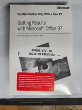 Getting Results with Microsoft Office Pro 97 - Vintage Computer Book - 1997