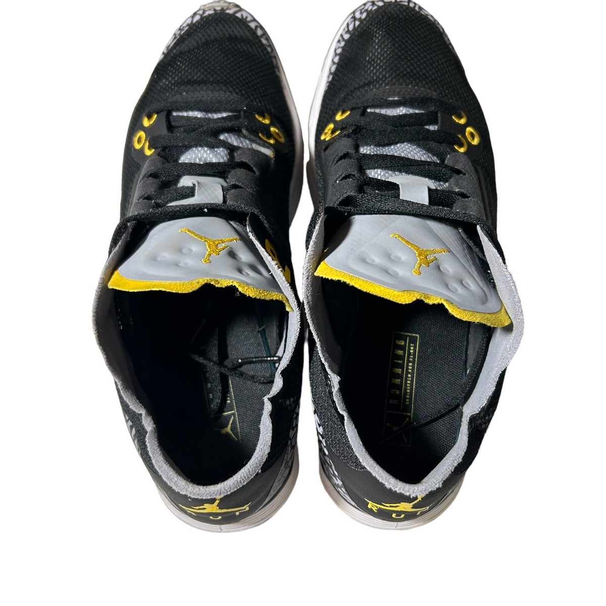 Nike Jordan 88 Racer Mens Size 10 Shoes Running Sneakers Varsity Black Maize Jordan 88 Racer Varsity Maize for Sale | Authenticity  main image 2