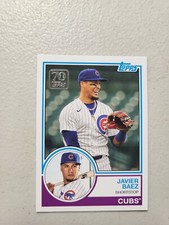 2021 Topps - 70 Years of Topps - Javier Baez #70yt-33 Cubs Insert 1983 NM