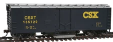 Walthers ~ HO Scale ~ 40' Track Cleaning Boxcar ~ CSX ~ 931-1754