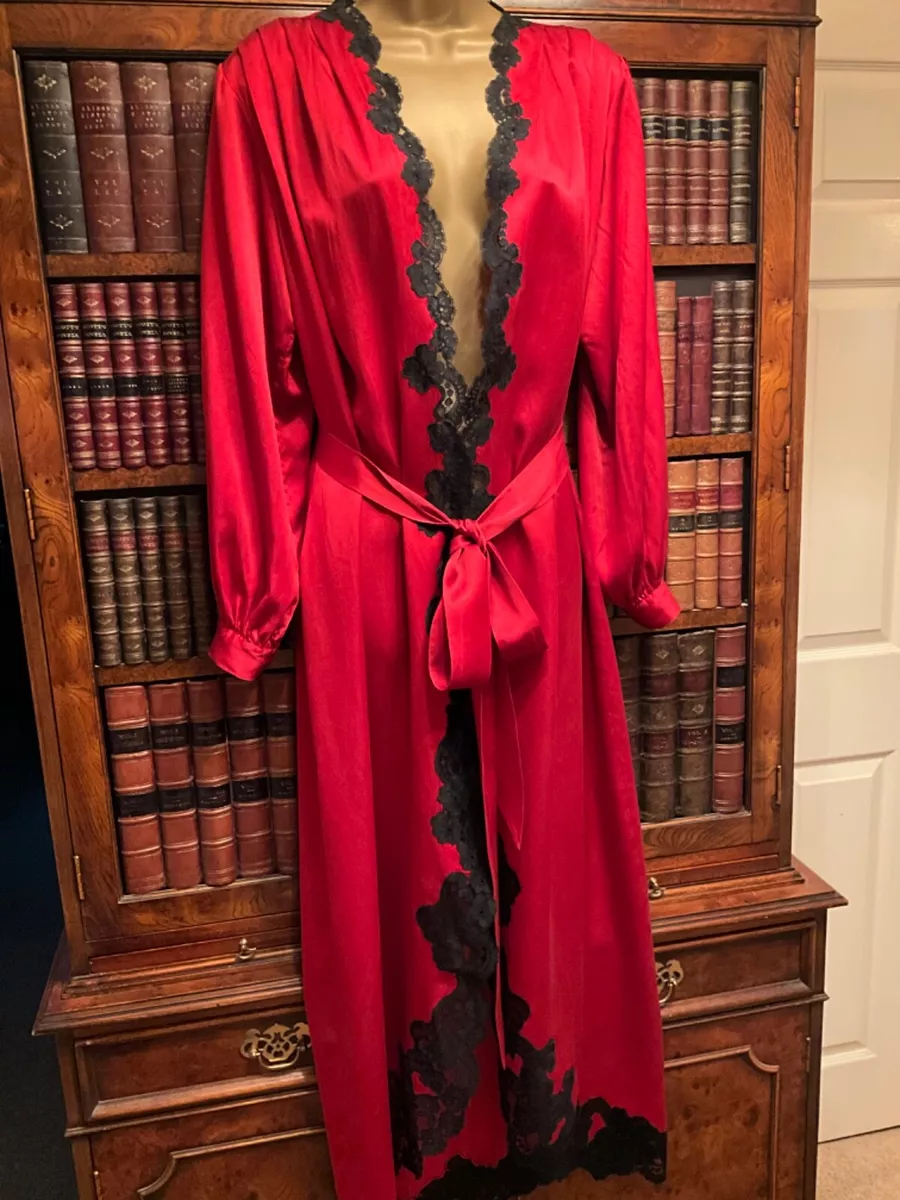 Silk, floor-length robes and glamorous dressing gowns