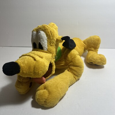 Vtg Walt Disney World Park Exclusive Pluto Plush 15  Inch Large - Nice