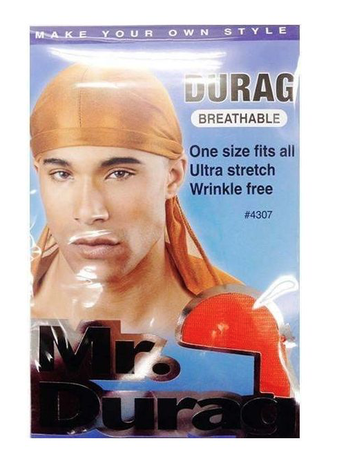 Boné Durag Unisex Ultra Stretch Bandanna, Confortável Du-Rag