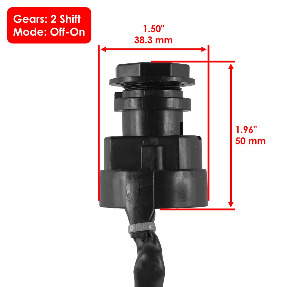 Interruptor de llave de encendido para Yamaha YFZ450R YFZ 450R 2009-2025 Foto 2 de 4