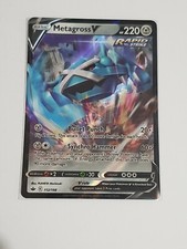 METAGROSS V - 112/198 -  Chilling Reign POKEMON CARD NEW