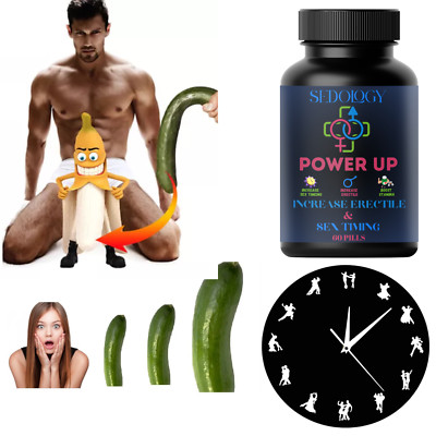 Men Rock Hard Timing Strength For Bed Bull Powers 60 Caps + FS