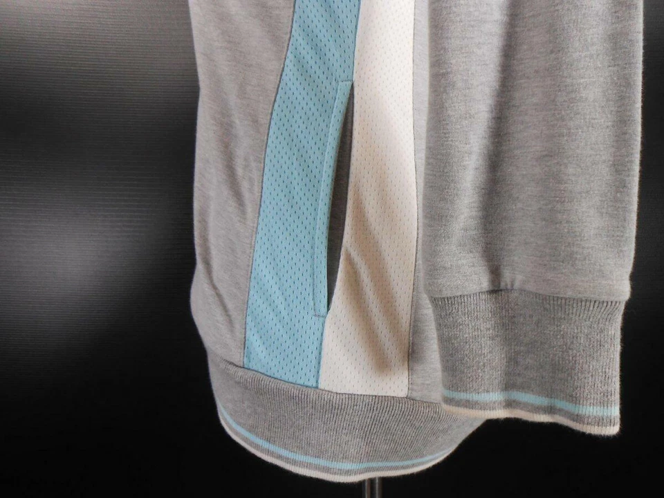 Hermosa chaqueta de calentamiento para mujer pequeña X-Treme gris manga larga cremallera pista Foto 4 de 4