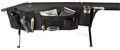 Teton Cot Organizer Great Camping and Hunting Gear; 39 inches X 12", Black - Picture 1 of 5