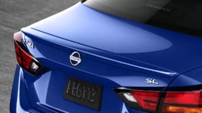 Genuine Nissan Rear Spoiler - RAY - Blue - Deep Blue Pearl T99J1-6CA8A