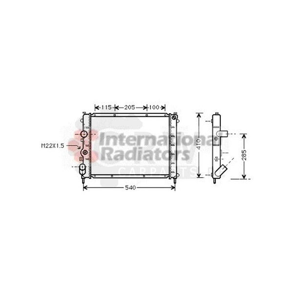 KüHler MotorküHlung FüR Renault Clio Ii 1.4 1.6 Kangoo-image