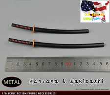1/6 Katana Japanese Sword wakizashi Miyamoto Musashi Phicen for 12" figure ❶USA❶