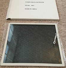 Optical CRT 14" Monitor Glass Filter Vintage Privacy Computer Screen Tinted