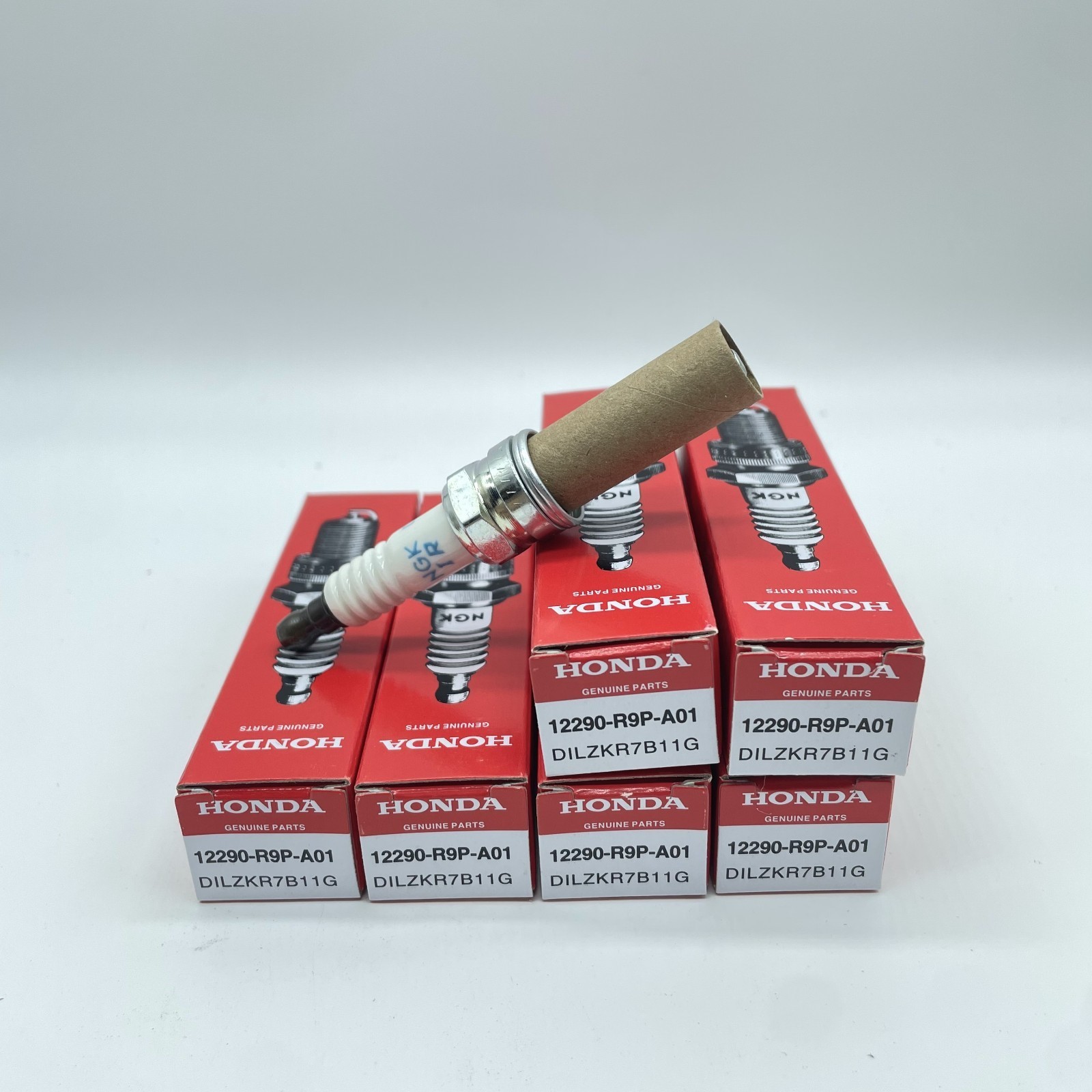 OEM NGK 6PCS Spark Plugs For 95350 12290-R9P-A01 DILZKR7B11G HONDA MDX TLX RLX