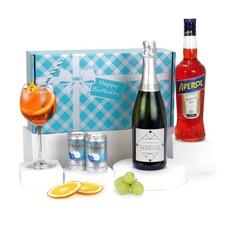 Happy Birthday Aperol Spritz Gift Set – Aperitivo & Prosecco Cocktail Hamper