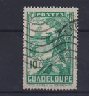 GUADELOUPE , 1935,  SG156 TYPE 58  10f GREEN, USED    CV £11+