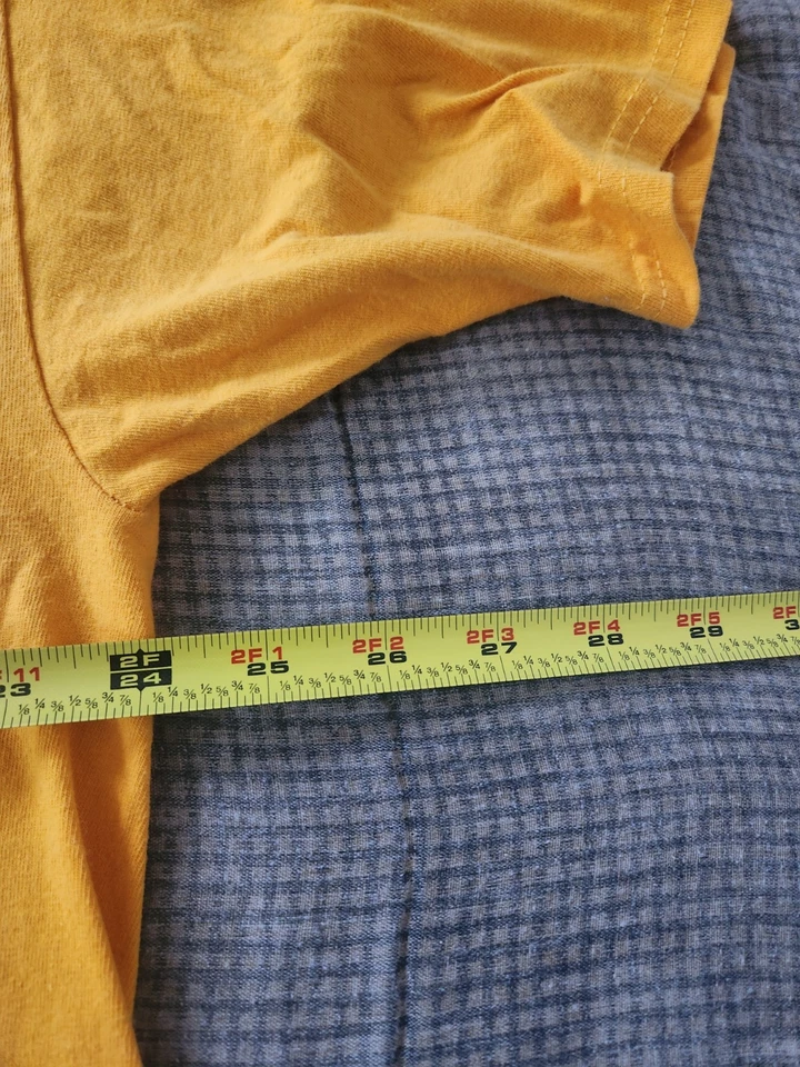 Yellow Champion East Carolina Pirates T-shirt Men's Size 2XL - Image 4 of 4