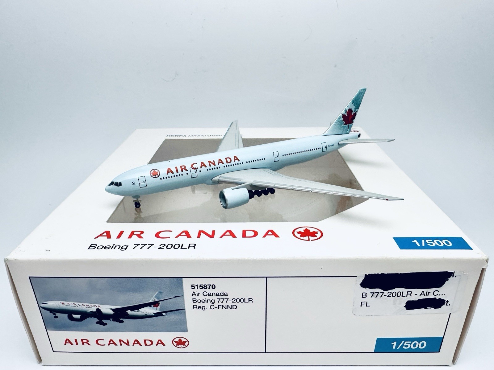 Herpa Wings 1:500 515870 Air Canada B777-200LR C-FNND