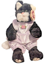 Vintage 1993 PURRCY The Attic Treasures Collection TY Beanie Baby Black Cat
